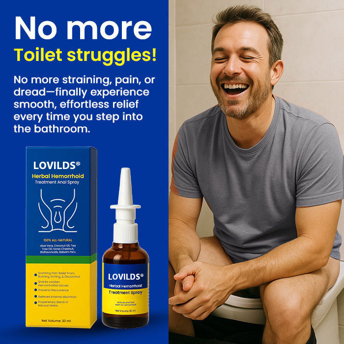 š„ Say Goodbye to Pain! | LOVILDSĀ® Hemorrhoid Spray ā Now 80% OFF!