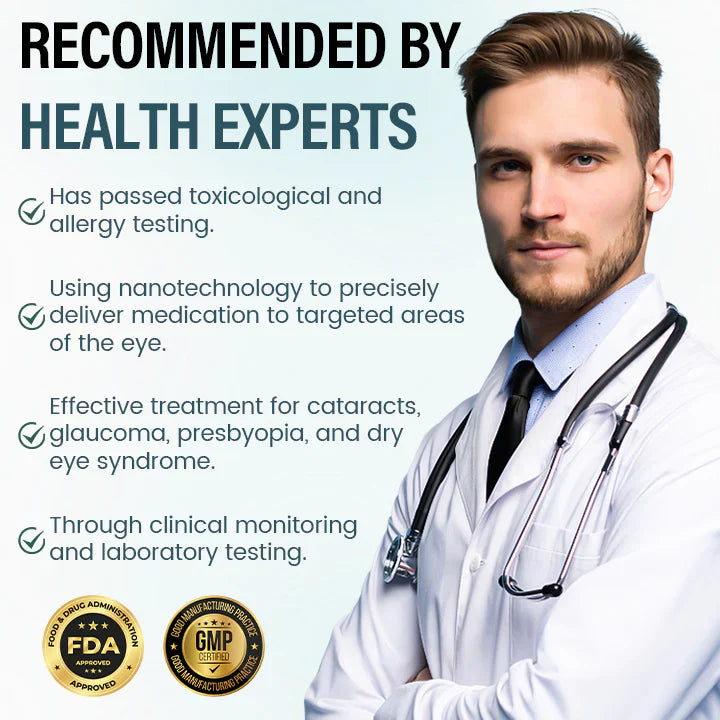 👩⚕️LOVILDS™ Nano Eye Drops Serum ✅FDA Approved(Suitable for presbyopia, dry eye syndrome, glaucoma, and cataracts) 👀