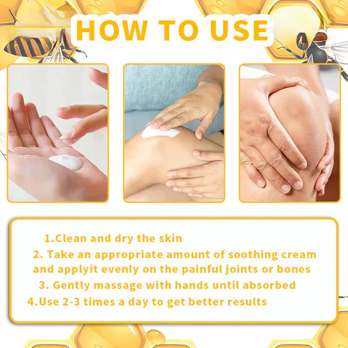 (š„Limited Time Discount Last Dayļ¼AQA⢠Botulinum & Bee Essence Pain Relief Bone Healing Cream
