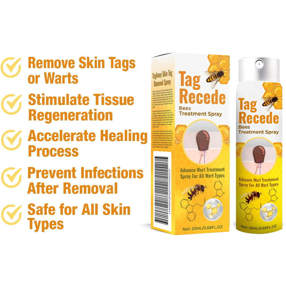 ✨𝐋𝐚𝐬𝐭 𝐃𝐚𝐲 𝐃𝐢𝐬𝐜𝐨𝐮𝐧𝐭: 87% 𝐎𝐅𝐅 🐝AQA™ TagRecede Bees Treatment Spray