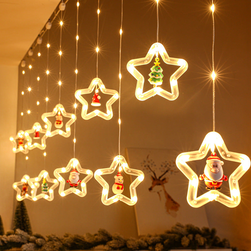 🎅🦌LED Remote Control Christmas String Lights🎄