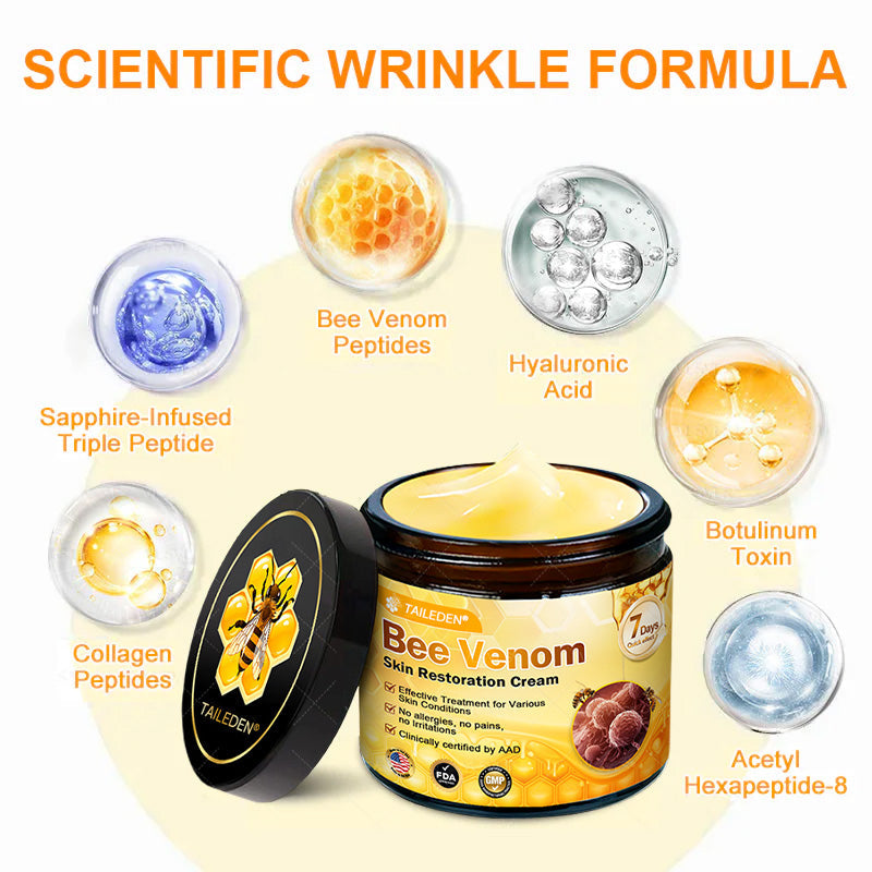 Made and Shipped from USA ✨ TAILEDEN® Bee Venom Skin Restoration Cream ⏰ LAST DAY 80% OFF