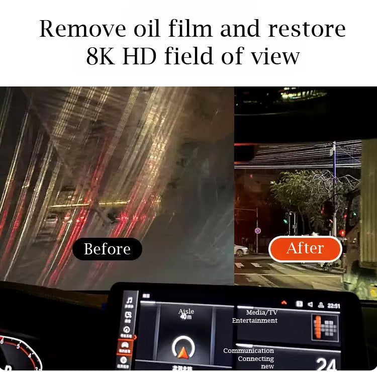 🔥2025 new hot sale 50% discount - The Ultimate 2-in-1 Glass Cleaner & Rain Repellent