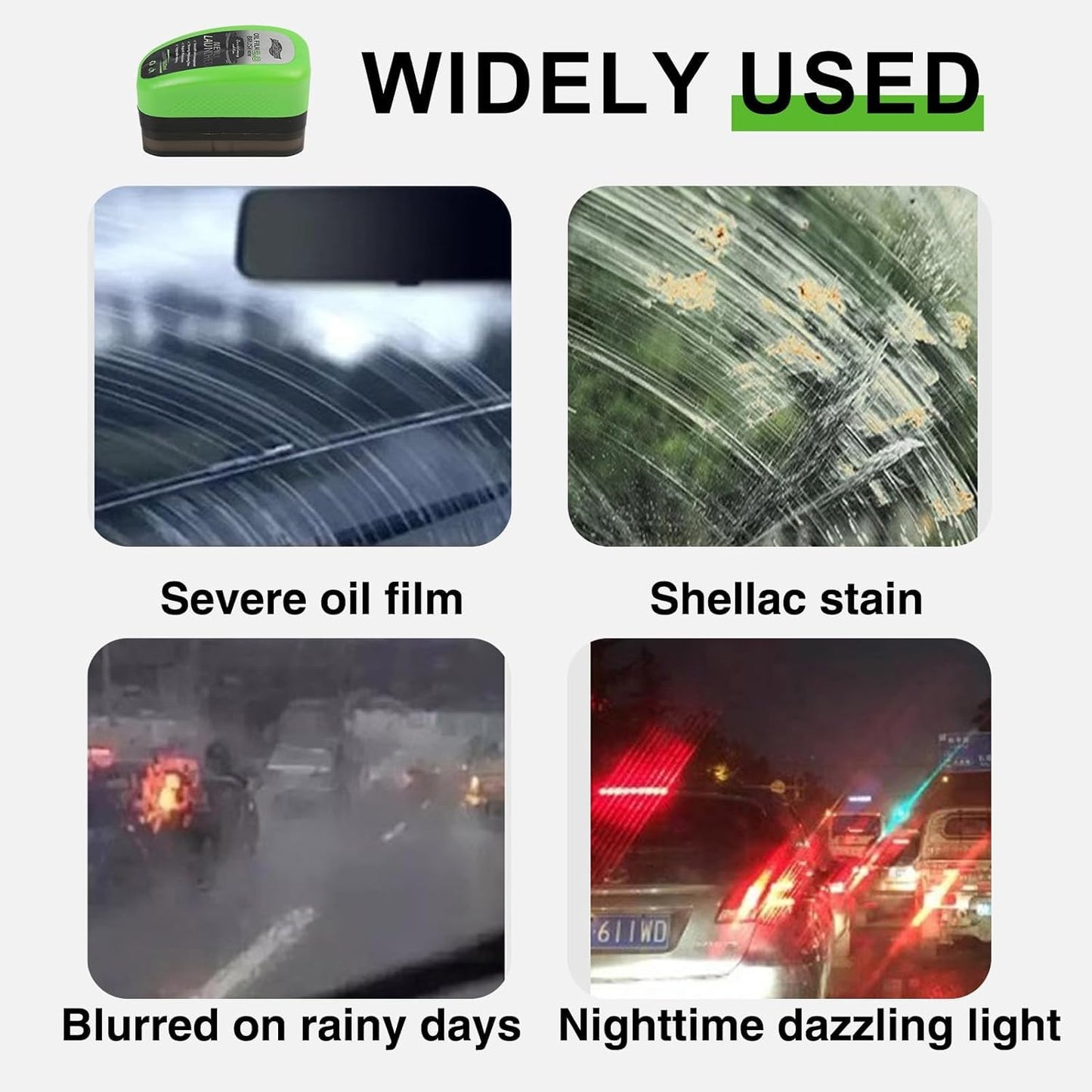 🔥2025 new hot sale 50% discount - The Ultimate 2-in-1 Glass Cleaner & Rain Repellent