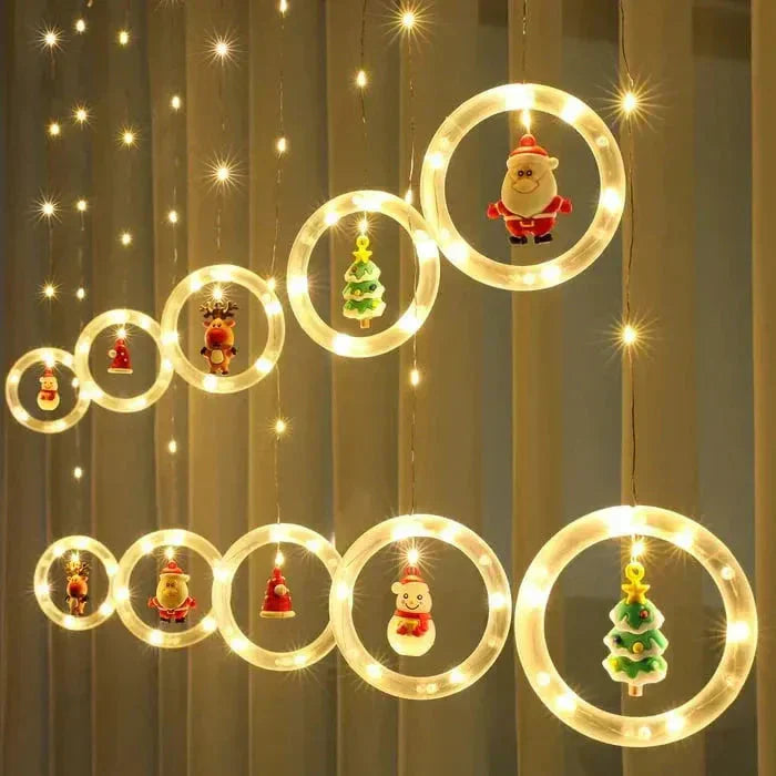 🎅🦌LED Remote Control Christmas String Lights🎄