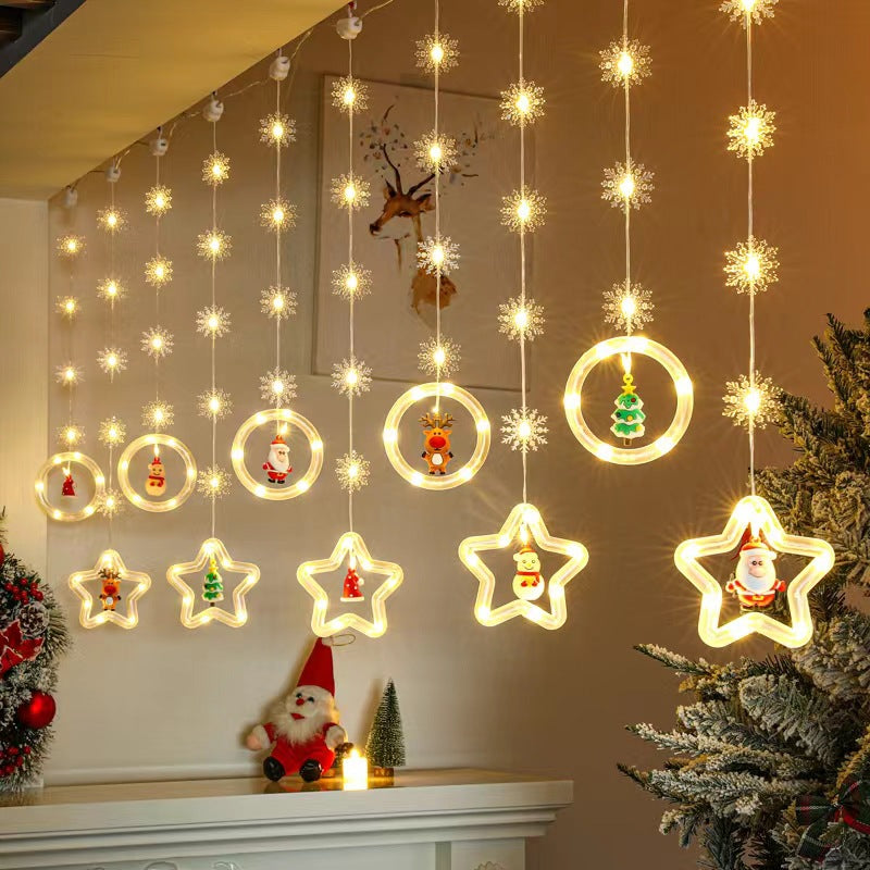 🎅🦌LED Remote Control Christmas String Lights🎄